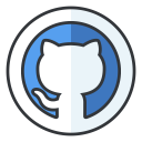 پیش‌نمایش فایل github-156 از پک Social Media 