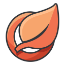 پیش‌نمایش فایل leaf-442 از پک Social Media 