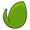 پیش‌نمایش فایل leaf-443 از پک Social Media 