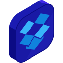 پیش‌نمایش فایل dropbox-160 از پک Social Media 