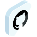 پیش‌نمایش فایل github-158 از پک Social Media 