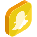 پیش‌نمایش فایل snapchat-142 از پک Social Media 