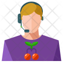 پیش‌نمایش فایل customer-service-40 از پک Avatars 