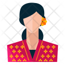 پیش‌نمایش فایل floral-woman از پک Avatars 