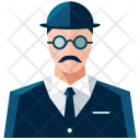 پیش‌نمایش فایل gentleman-37 از پک Avatars 