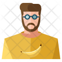 پیش‌نمایش فایل nerd-45 از پک Avatars 