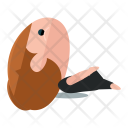 پیش‌نمایش فایل pose-7 از پک حالت یوگا تپل