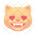 پیش‌نمایش فایل in-love-cat از پک Emoji 