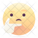 پیش‌نمایش فایل thoughtful از پک Emoji 