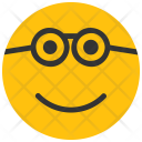 پیش‌نمایش فایل nerd-64 از پک Emoticons 