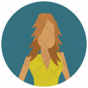 پیش‌نمایش فایل brunette از پک Faces And Users 
