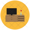 پیش‌نمایش فایل television-stand از پک Home Appliances 