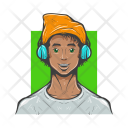 پیش‌نمایش فایل musician-40 از پک Avatars 