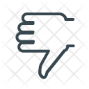 پیش‌نمایش فایل dislike-120 از پک Hand Gesture 