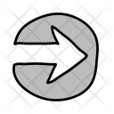 پیش‌نمایش فایل right-arrow-265 از پک Arrows 