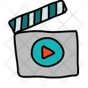 پیش‌نمایش فایل clapperboard-108 از پک Multimedia 