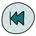 پیش‌نمایش فایل rewind-button-49 از پک Multimedia 