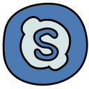 پیش‌نمایش فایل skype-205 از پک رسانه‌های اجتماعی