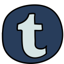 پیش‌نمایش فایل tumblr-190 از پک رسانه‌های اجتماعی