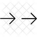 پیش‌نمایش فایل double-right-arrow-3 از پک فلش‌ها