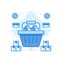 پیش‌نمایش فایل shopping-basket-154 از پک تجارت الکترونیک