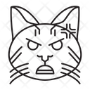 پیش‌نمایش فایل angry-8379868 از پک ایموجی گربه