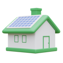 پیش‌نمایش فایل solar-house-8832976 از پک انرژی سبز