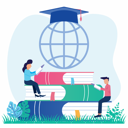 پیش‌نمایش فایل students-reading-book-5345871 از پک آموزش