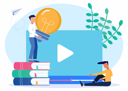پیش‌نمایش فایل online-education-5355499 از پک آموزش