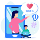پیش‌نمایش فایل social-interaction-5687351 از پک رسانه های اجتماعی