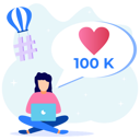 پیش‌نمایش فایل social-likes-5687352 از پک رسانه های اجتماعی