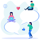 پیش‌نمایش فایل text-messages-5687349 از پک رسانه های اجتماعی