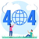 پیش‌نمایش فایل 404-not-found-5759410 از پک قطع شبکه