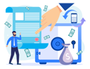 پیش‌نمایش فایل bank-locker-5764888 از پک مالی عمومی