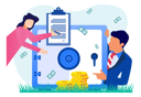 پیش‌نمایش فایل money-locker-5764889 از پک مالی عمومی