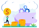 پیش‌نمایش فایل money-saving-5789483 از پک پس انداز پول و بانک