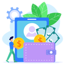 پیش‌نمایش فایل smartphone-banking-5831948 از پک پس انداز پول و بانک