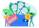 پیش‌نمایش فایل wallet-balance-5831947 از پک پس انداز پول و بانک