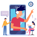 پیش‌نمایش فایل 24-hour-customer-support-5852005 از پک خدمات مشتری