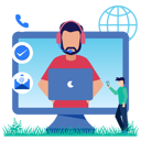 پیش‌نمایش فایل customer-service-5852006 از پک خدمات مشتری