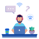 پیش‌نمایش فایل support-chat-5852003 از پک خدمات مشتری