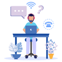 پیش‌نمایش فایل support-chat-5852004 از پک خدمات مشتری