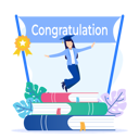 پیش‌نمایش فایل girl-graduated-from-course-7080578 از پک آموزش