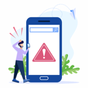 پیش‌نمایش فایل network-error-7294236 از پک قطع شبکه