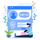 پیش‌نمایش فایل log-in-7964202 از پک ثبت نام آنلاین