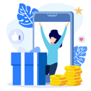 پیش‌نمایش فایل referral-reward-7993378 از پک برنامه معرفی