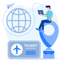 پیش‌نمایش فایل book-international-flight-ticket-online-8262086 از پک بلیط آنلاین