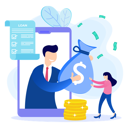 پیش‌نمایش فایل online-loan-collection-10149982 از پک وام