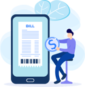 پیش‌نمایش فایل shopping-bill-11398464 از پک صورتحساب