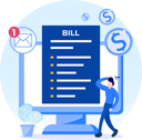 پیش‌نمایش فایل shopping-invoice-11398462 از پک صورتحساب